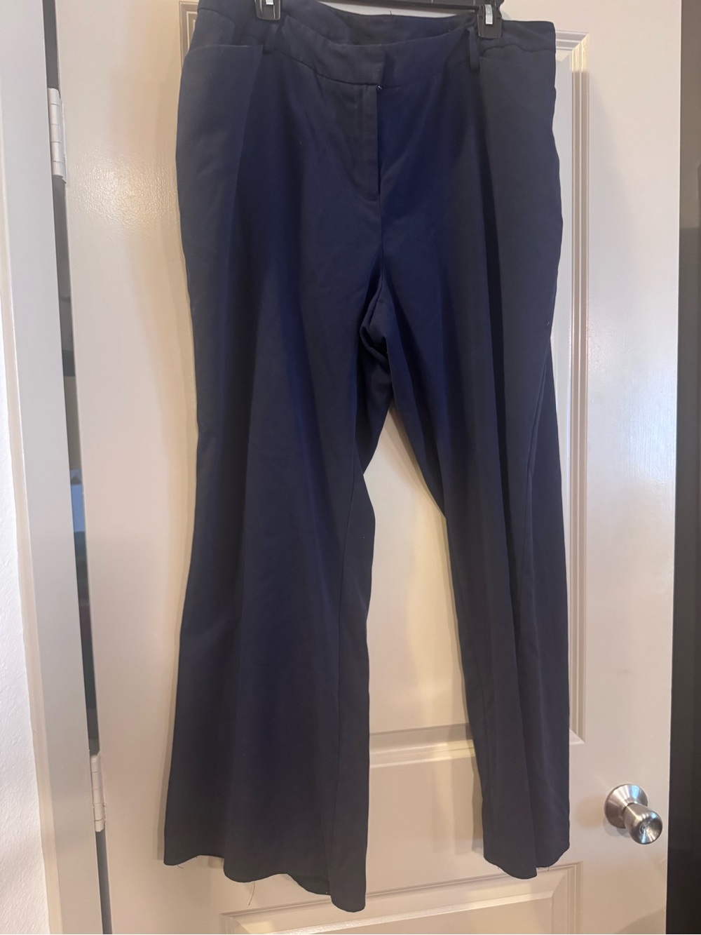 Lane Bryant Navy Wide Leg Trousers
